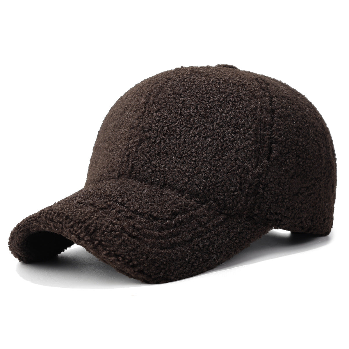 Damen Plüsch Fleece Baseballcap Brehn
