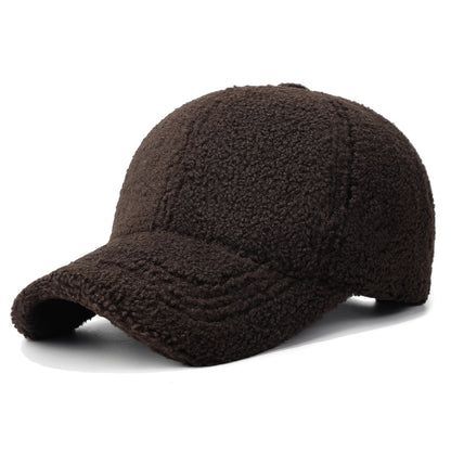 Damen Plüsch Fleece Baseballcap Brehn