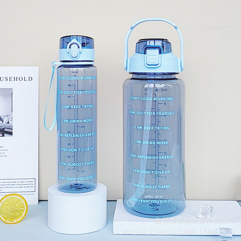 Damen Motivierende Trinkflasche Brehn