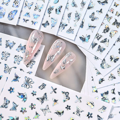 Künstlerische Schmetterling Nagel Kunst Decals