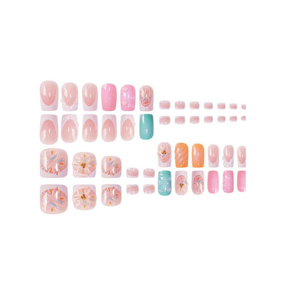 Künstlerisches Florales Nagelveredelungsset Brehn