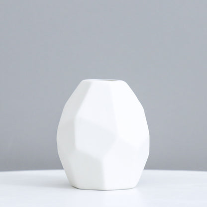 Geometrische dekorative Keramikvase Brehn