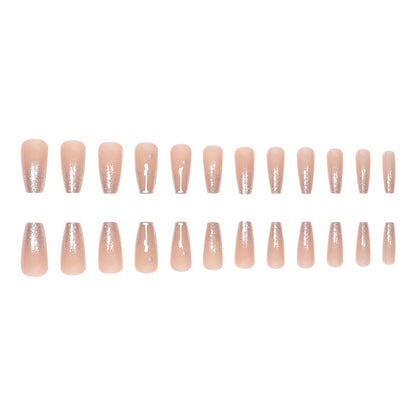 Glamouröse Glitzer-Gradient-Stilettnägel Brehn