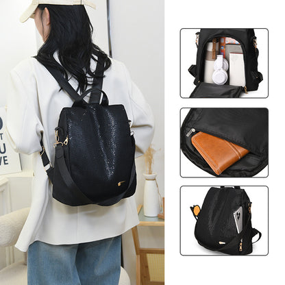 Chic Pailletten Rucksack Brehn