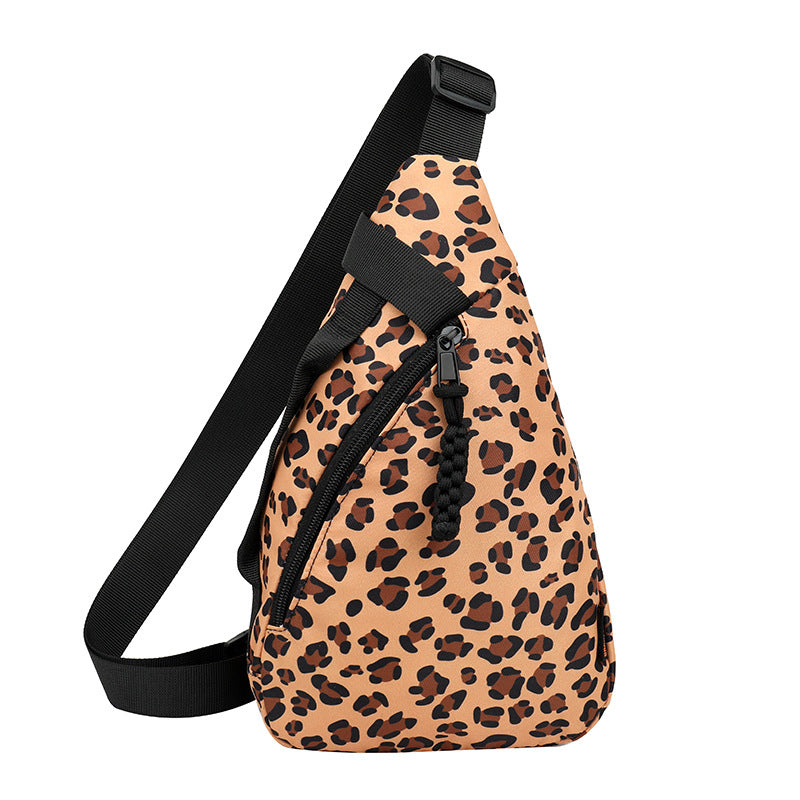 Umhängetasche mit Leopardenmuster Brehn
