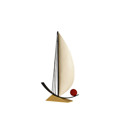 Zeitgenössische nautisch inspirierte dekorative Skulptur