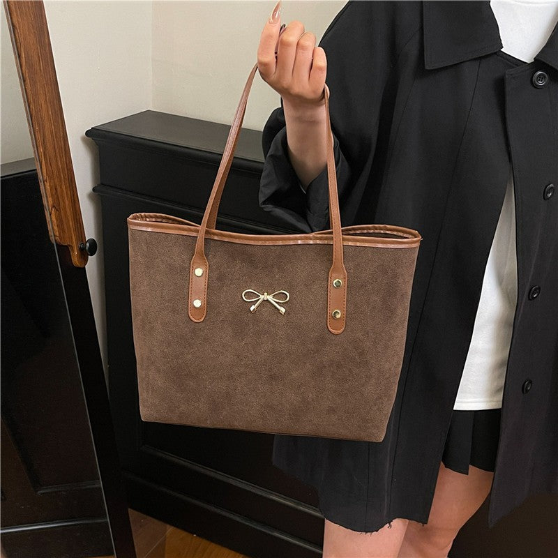 WoElegant Wildleder Handtasche Brehn