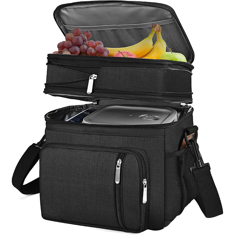 Isolierte Mehrfach-Abteil Lebensmittel-Liefer-Rucksack Brehn