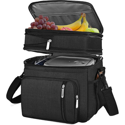 Isolierte Mehrfach-Abteil Lebensmittel-Liefer-Rucksack Brehn