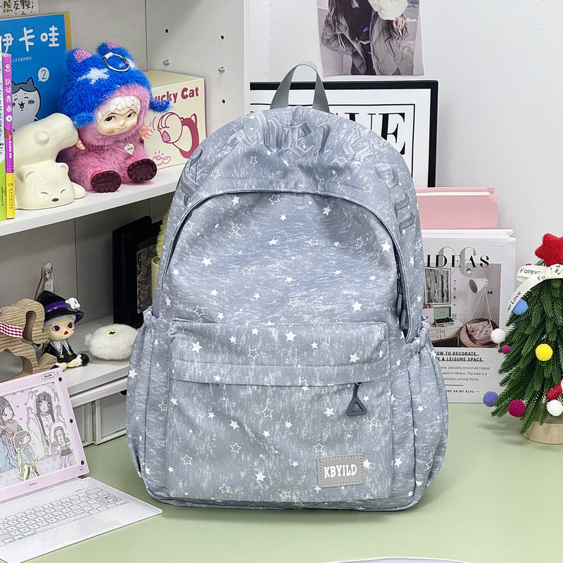 Stylischer mit Sternen verzierten Cordura-Rucksack Brehn