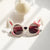 Damen verspielte Hasen-Sonnenbrille Brehn