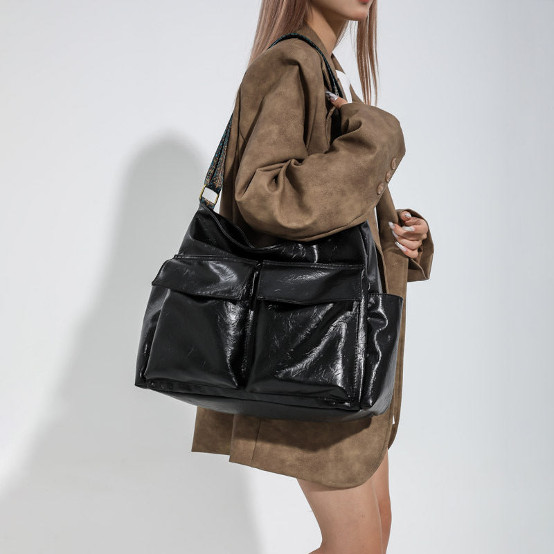 Chice metallische Handtasche Brehn