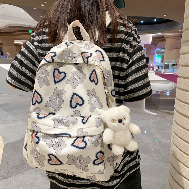 Süßer Teddybär-Themen-Rucksack