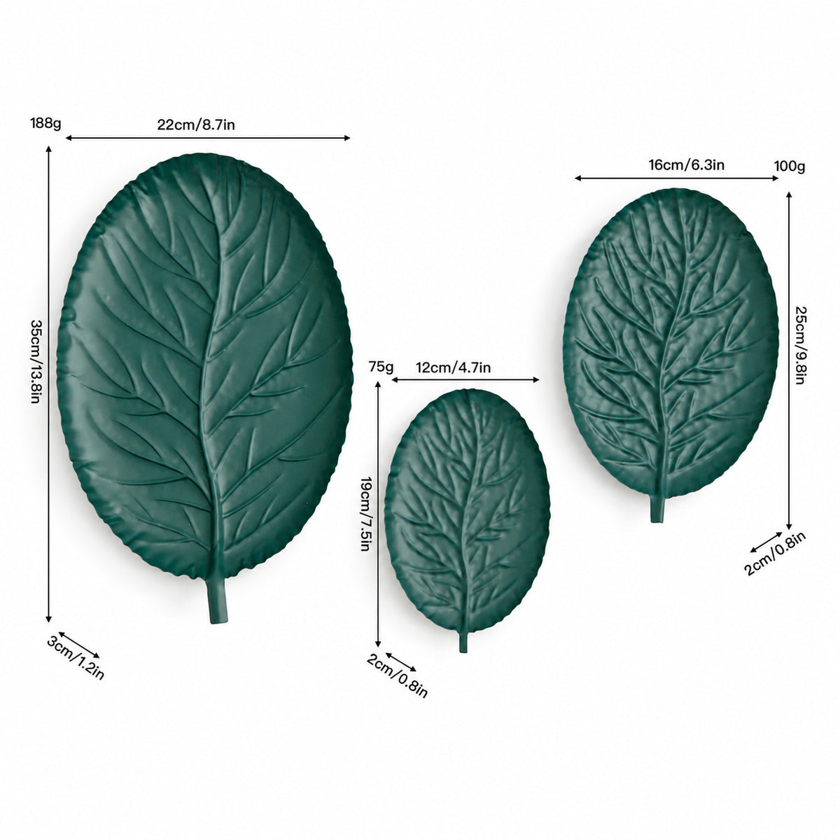 Dekorative Blattform