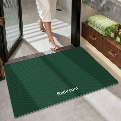 Badematte für Badezimmerboden Dekor