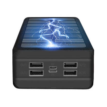 Solar Powerbank mit Kabelloser Ladefunktion Von Brehn