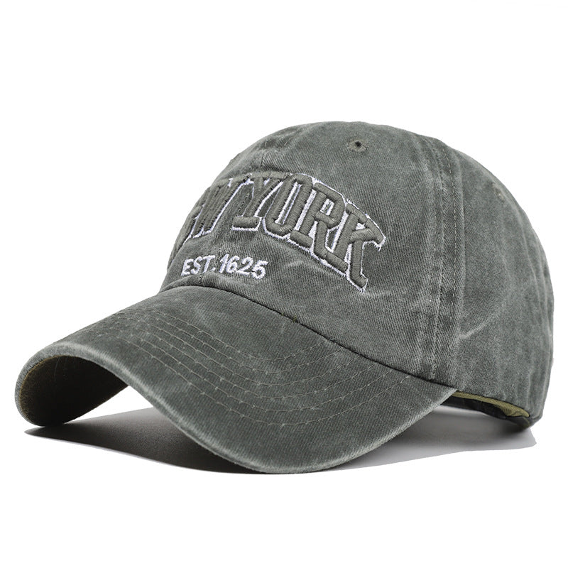 Herren Distressed Gestickte Dad Hat Brehn