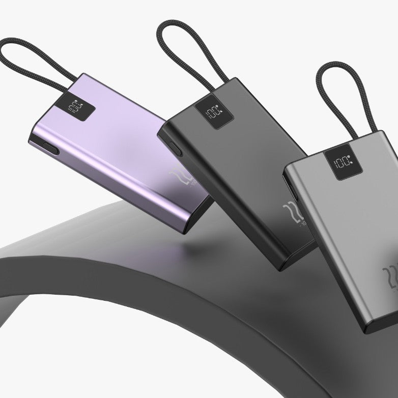 Tragbare Hochleistungs-Powerbank mit Intelligenter Ladeanzeige und Usb-C-Anschluss Brehn