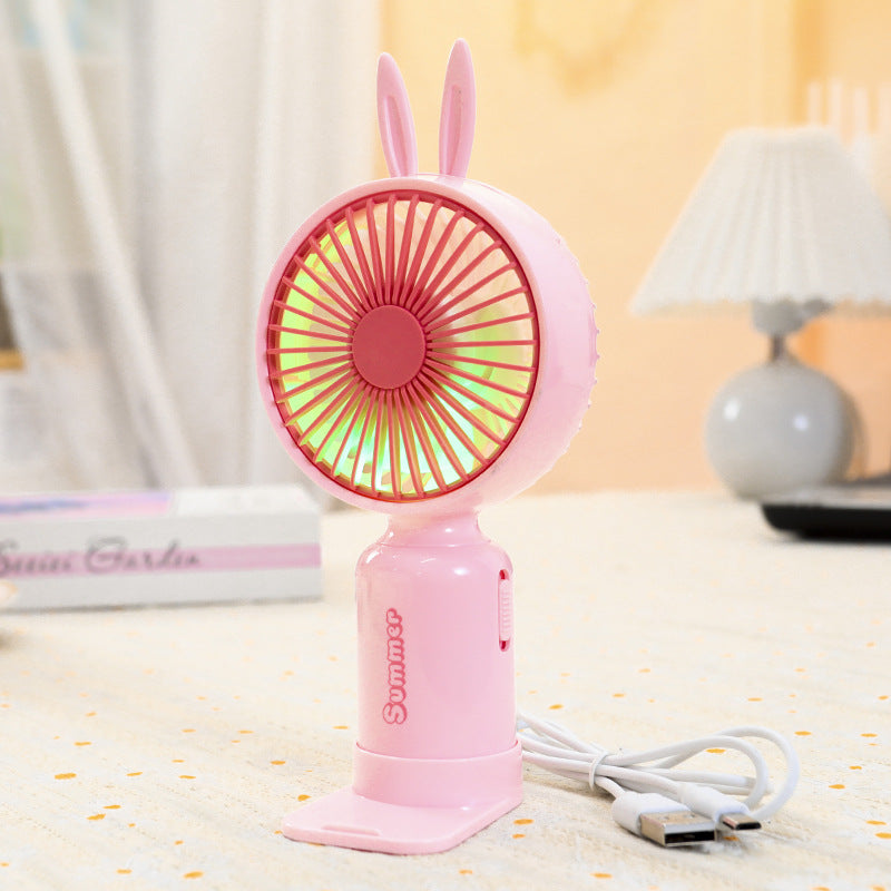 Damen Tragbarer Ventilator mit süßen Ohren Brehn