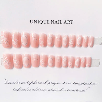 Floral Art Press-On Nagelset