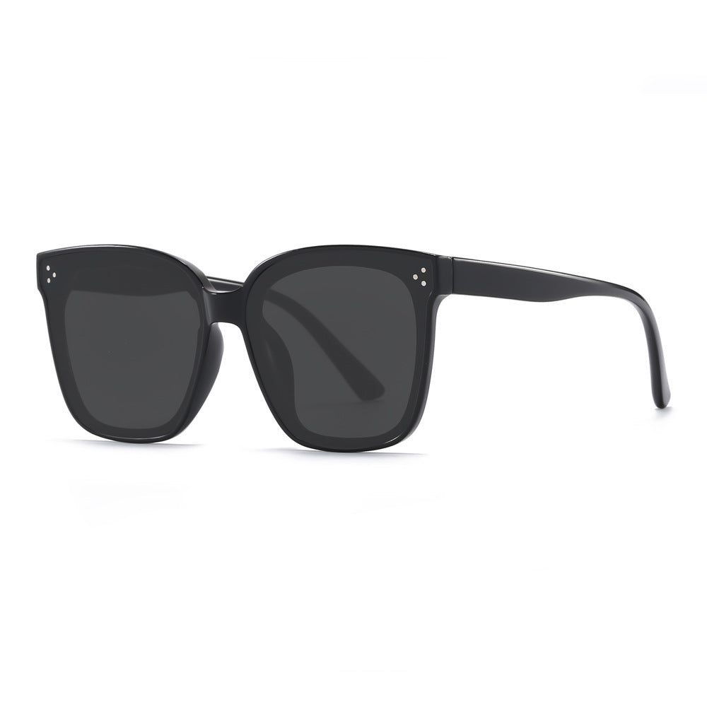Damen Modische quadratische Sonnenbrille mit robustem Rahmen und UV-Schutz Brehn
