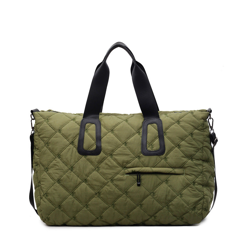 Gep quiltete Reis Tote Bag