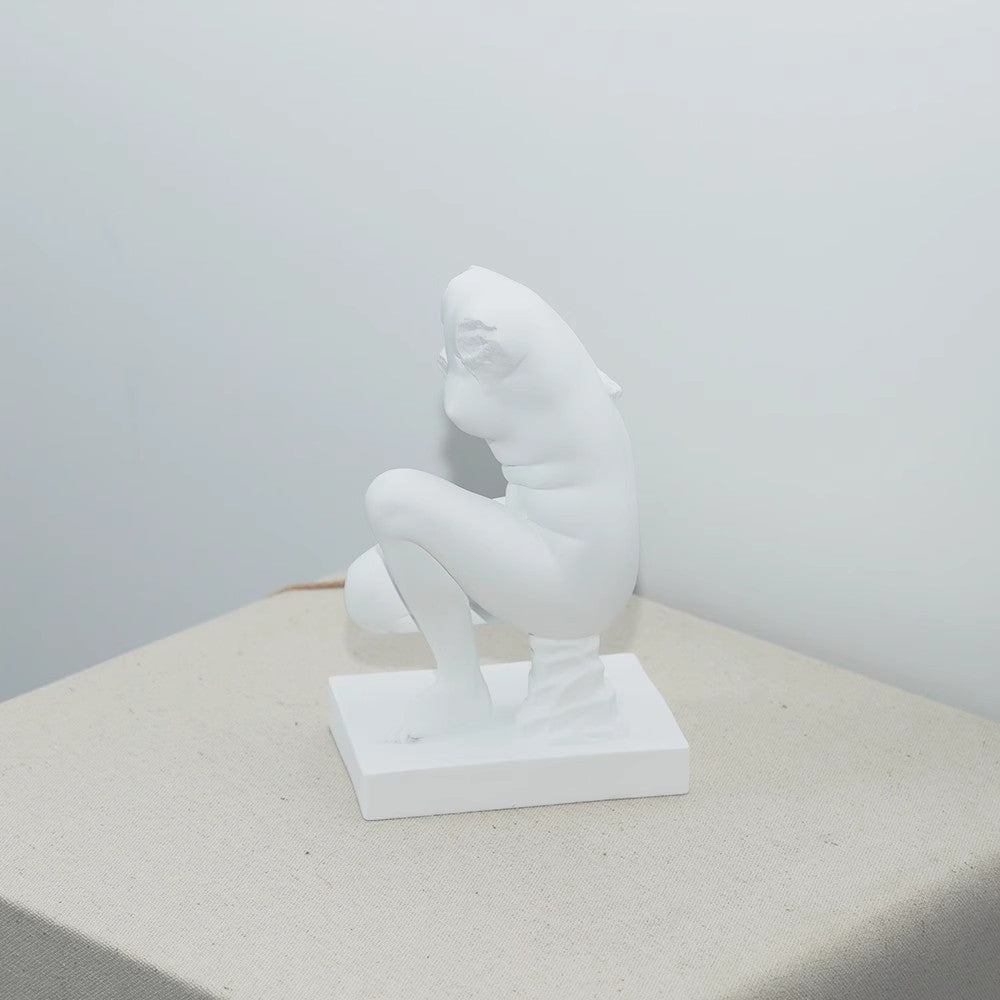 Abstract Künstlerische Figurine