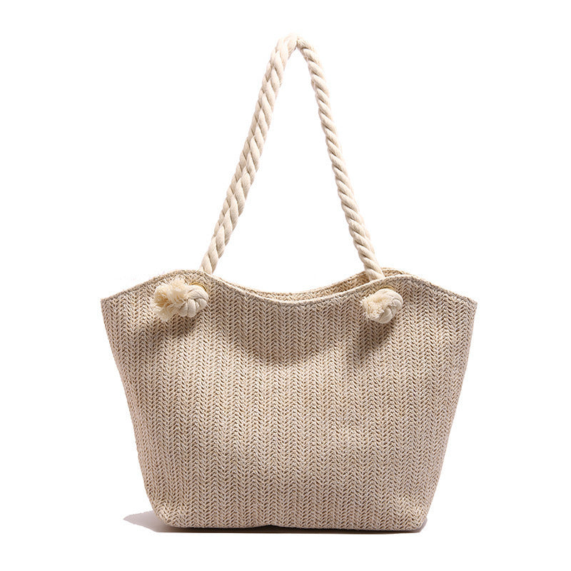 Chic handgewebte Strandtasche Brehn