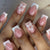 Florale Akzent Press-On Nagelkunst Set Brehn