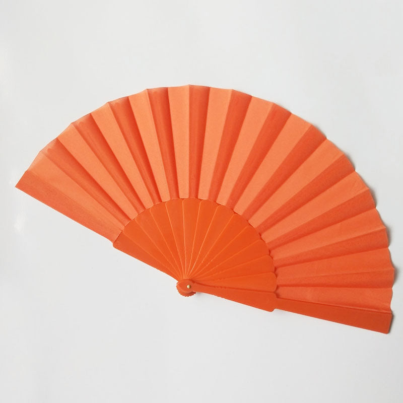 Damen eleganter Handfächer aus hochwertigem Papier und Naturmaterialien Brehn