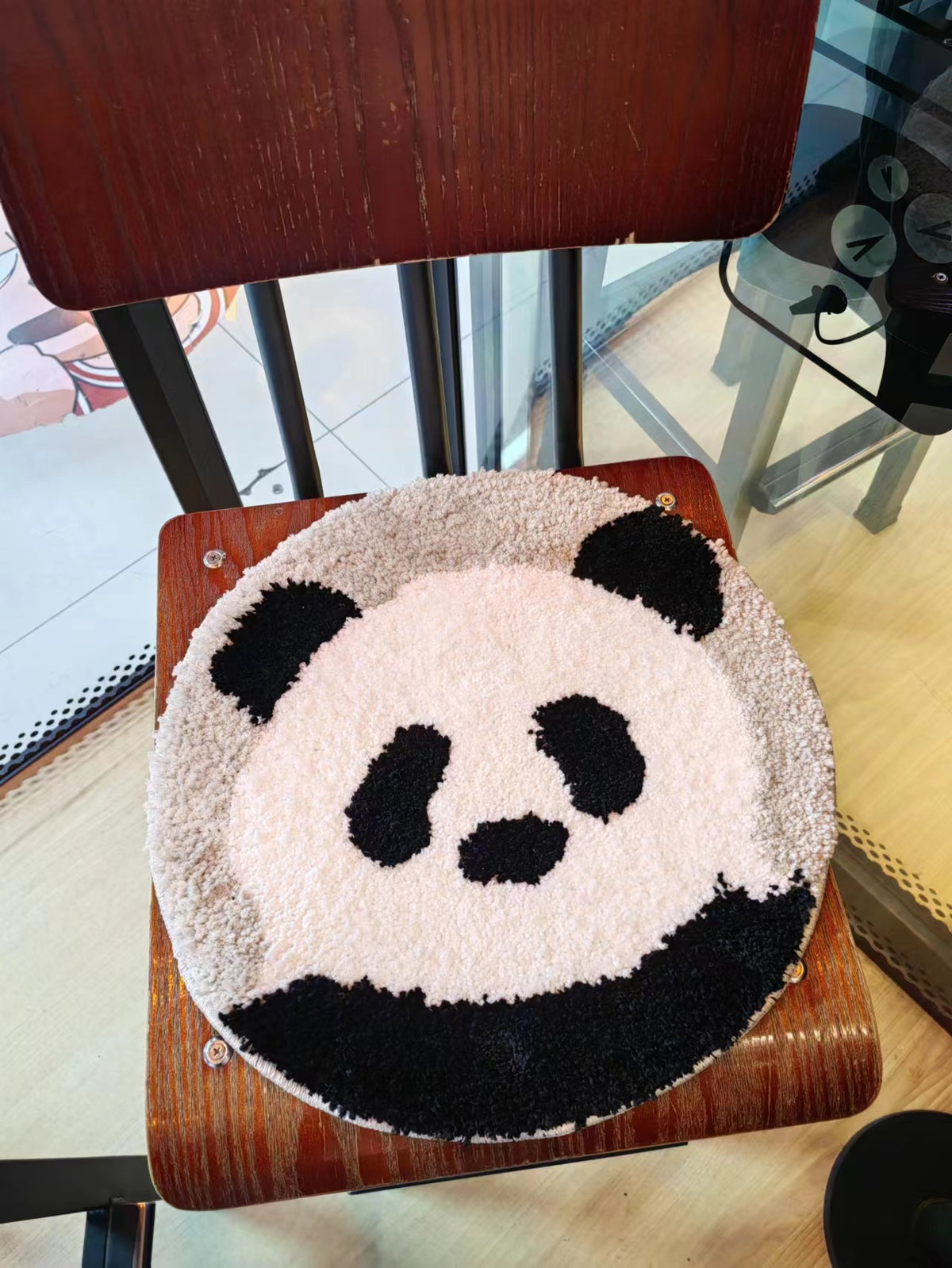 Panda-Themen Plüschbodenmatte Brehn