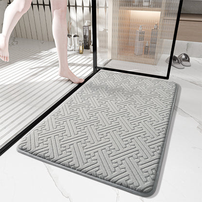 Ultra-absorbierende Badezimmermatte Brehn