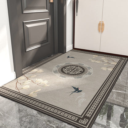Eleganter orientalischer Musterbereichsteppich