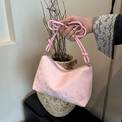 Schlangendruck Abendhandtasche