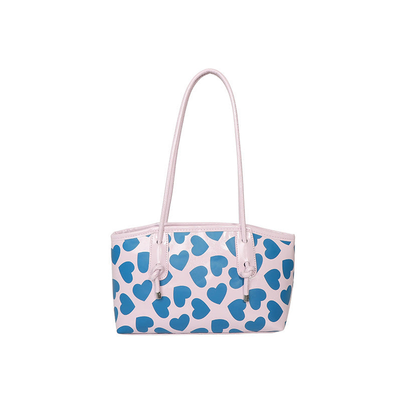 WoCasual Herz-Muster Tote Bag Brehn