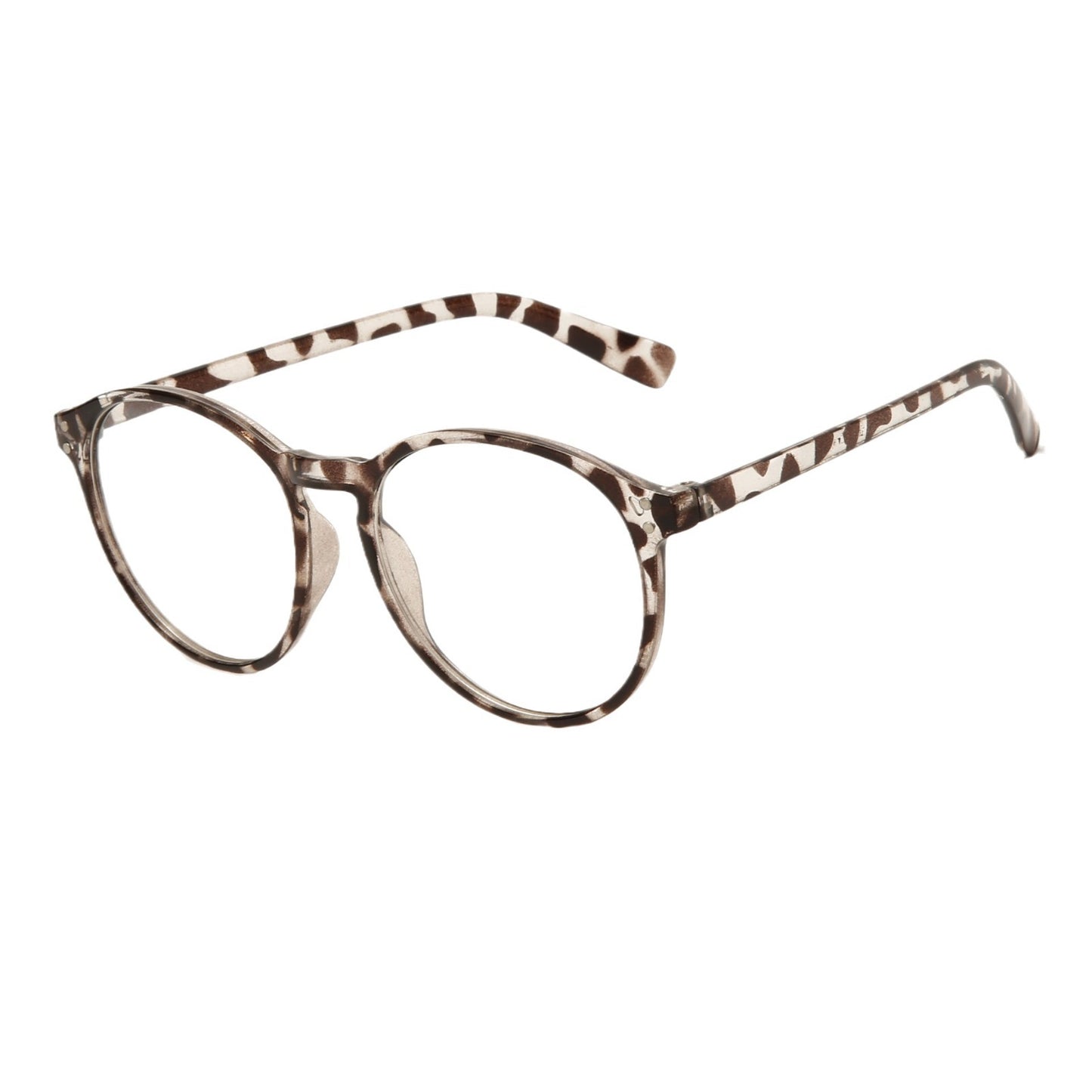 Damen modische Cat-Eye Brille mit dekorativem Rahmen Brehn