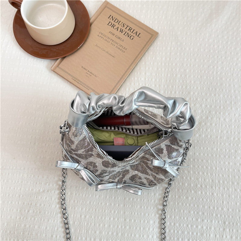 Tierdruck Schultertasche