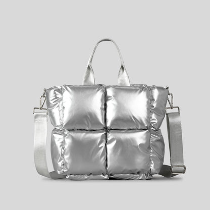 Gepolsterte Puffer-Handtasche