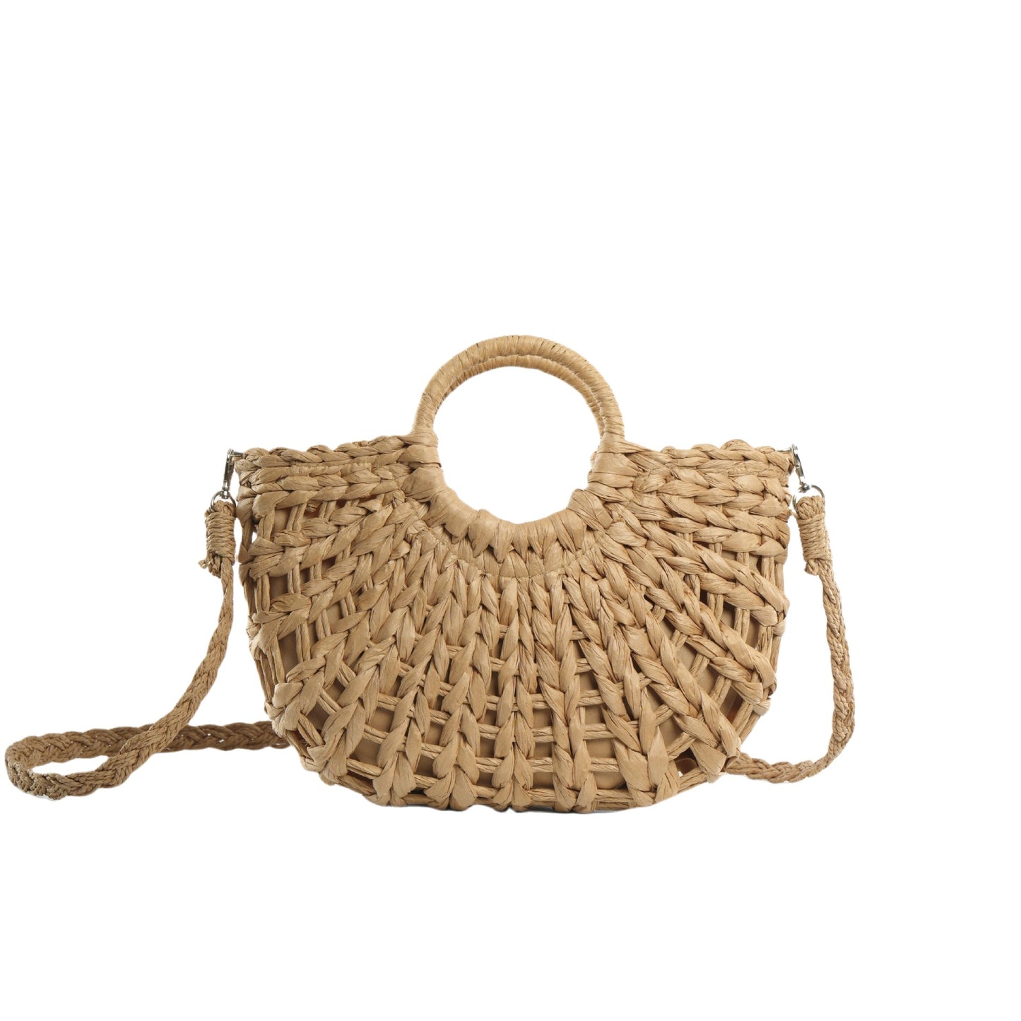 Handgefertigte Strohtasche Brehn