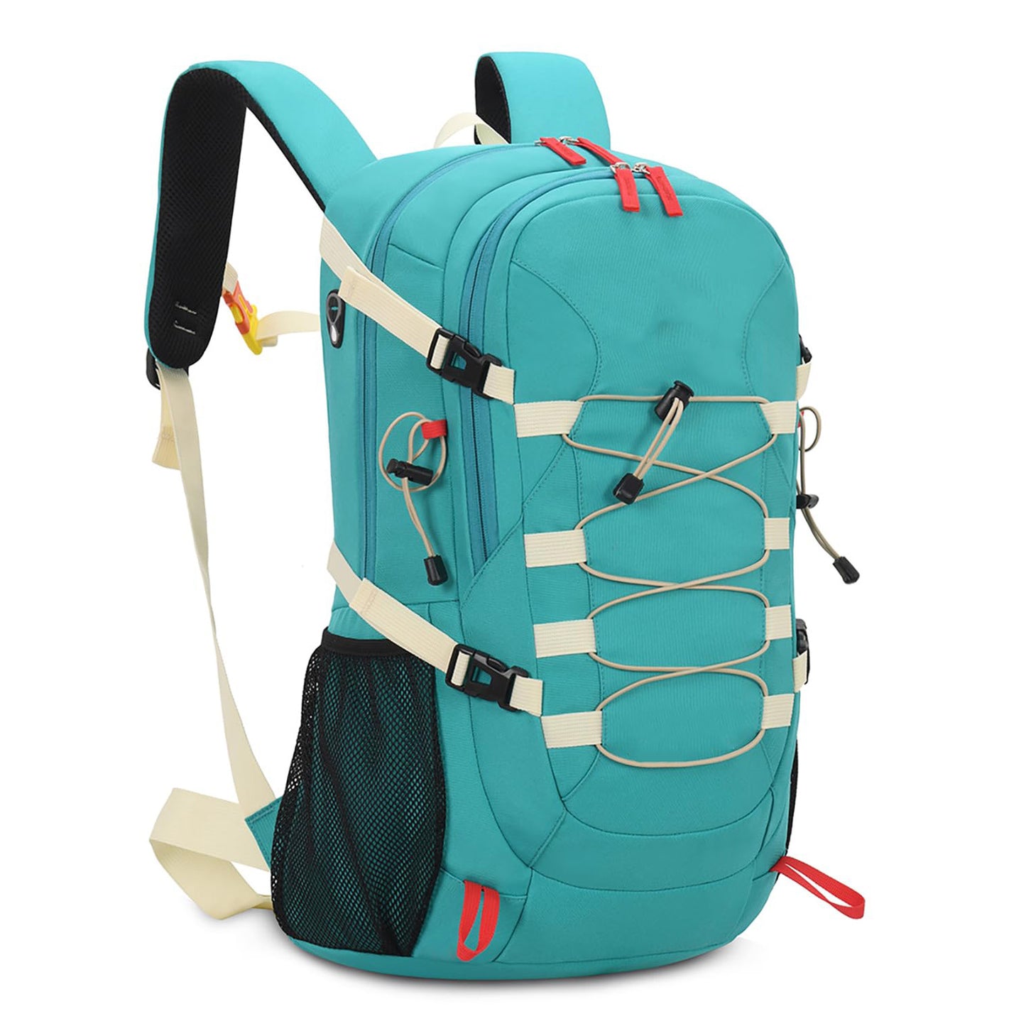 Unisex Outdoor Rucksack mit mehreren Fächern und Netzzusätzen Brehn