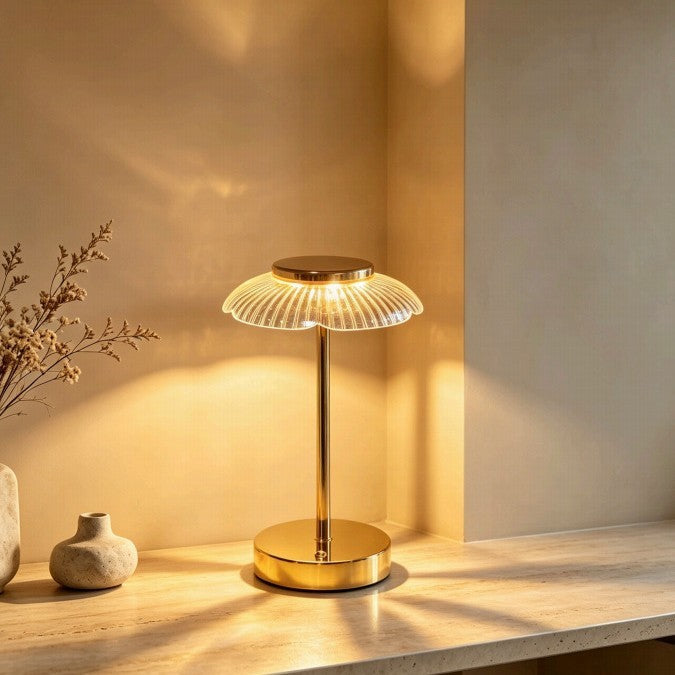 Dekorative Tischlampe