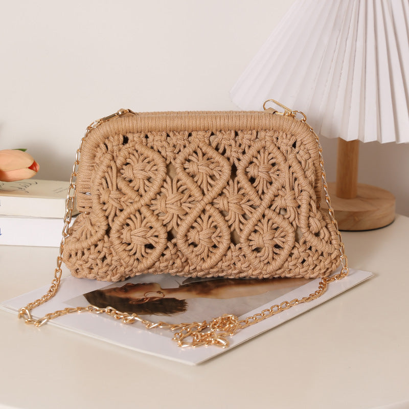 Handgeknüpfte Umhängetasche Im Boho-Stil Brehn