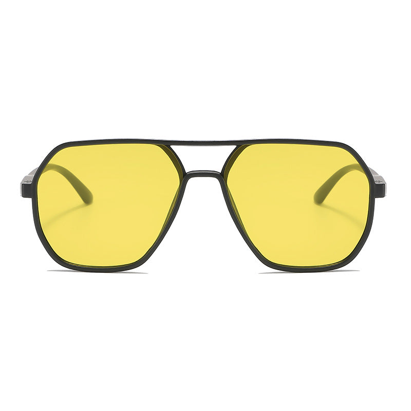 Stylische Quadratische Rahmen Sonnenbrille Brehn