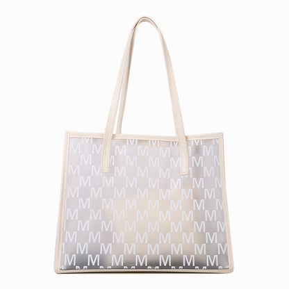 Transparente Strukturierte Tote-Handtasche