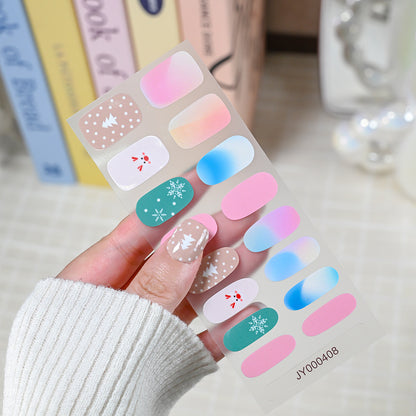 Lebendige Nagelkunst Aufkleber