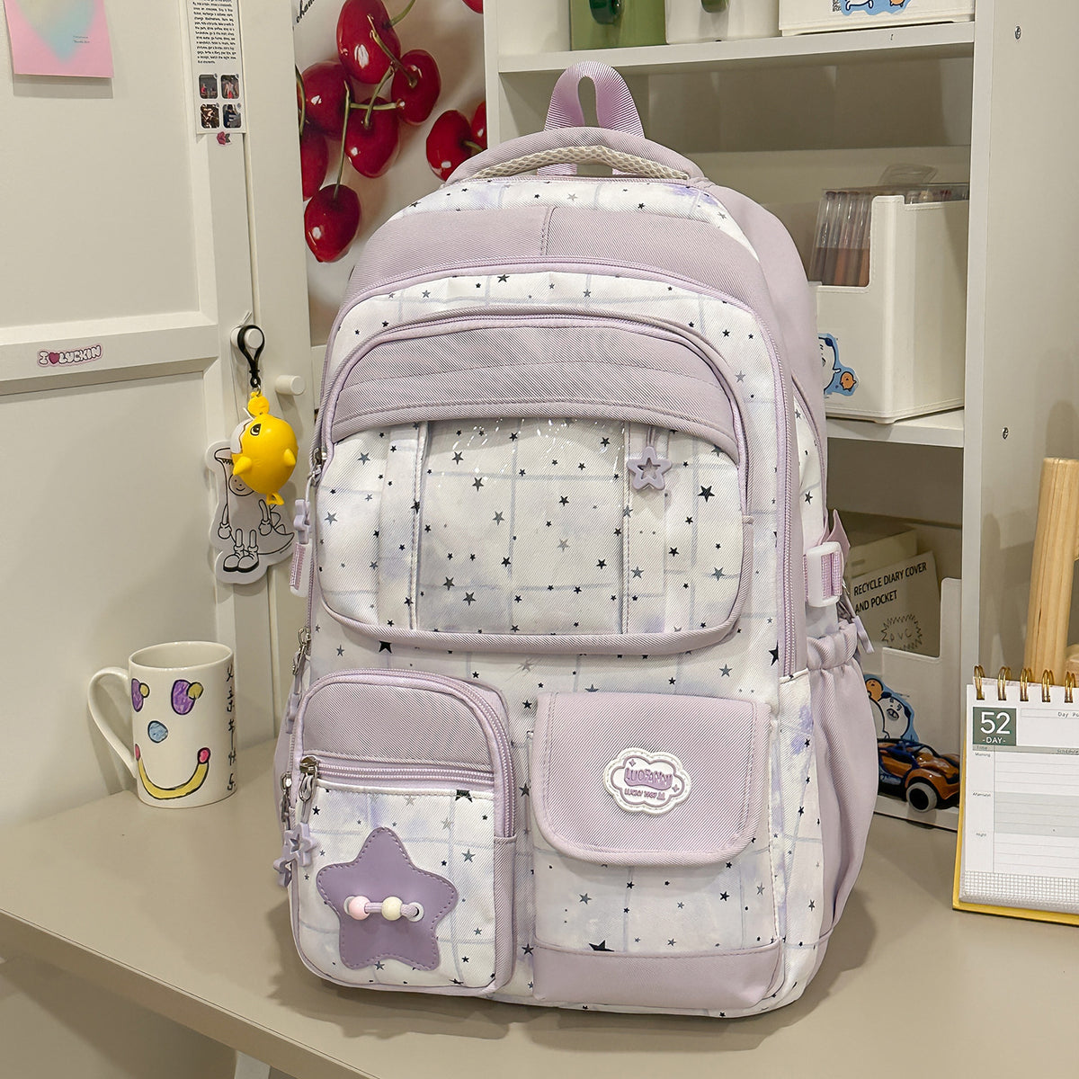 Stylischer Multifunktions-Schulrucksack Brehn