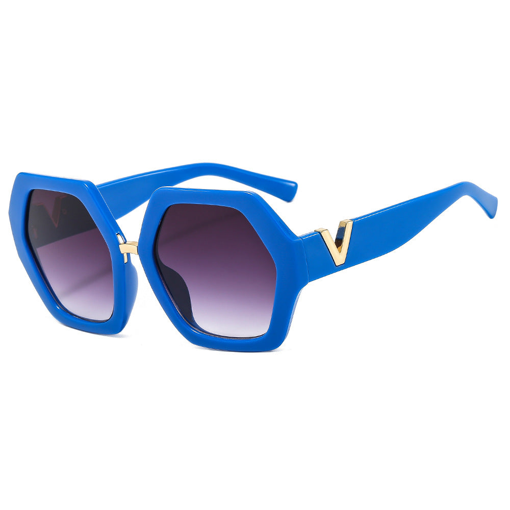 Damen elegante Sonnenbrille mit funkelndem Rahmen Brehn
