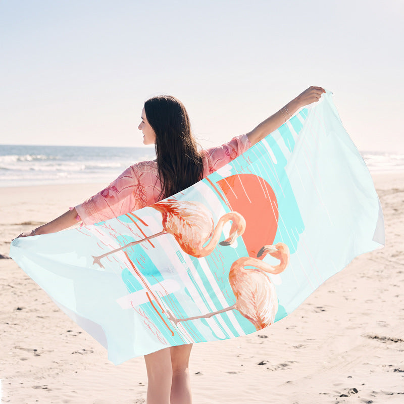 Leichter Strandtuch mit kreativem Quallen-Motiv Brehn
