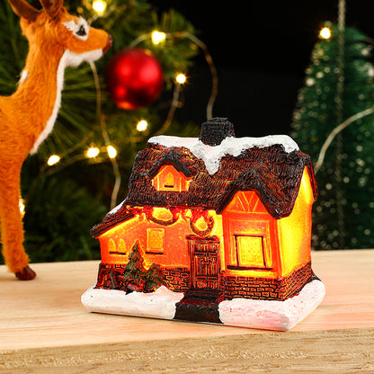 Dekorative Weihnachtsbeleuchtungshaus Brehn