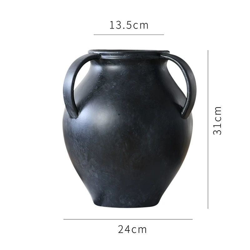 Künstlerische dekorative Keramikurne